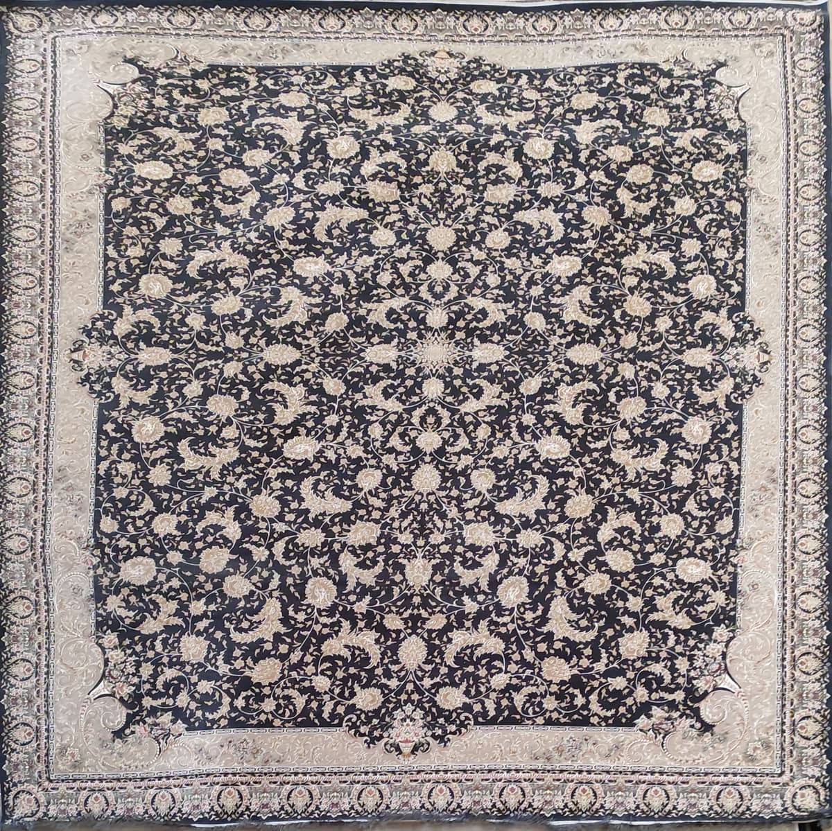 خرید فرش ۱۲۰۰ شانه کد 11005 با تراکم ۳۶۰۰ - کالکشن وستا